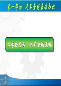 pp6汽车分销策略