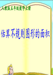 人教版五年级上册不规则图形面积的估算课件