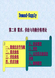 二_需求、供给与均衡价格理论