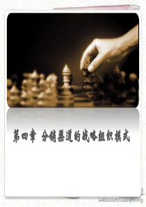 第四章分销渠道的战略组织模式