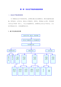 工程安全环保体系及措施