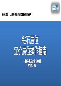 钻石展位20定价展位操作指南_V1