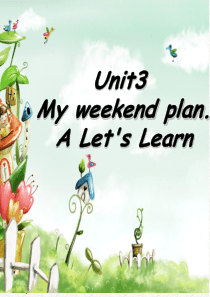 最新版pep六年级上册Unit3-A-Lets-Learn