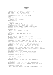 细胞株分类