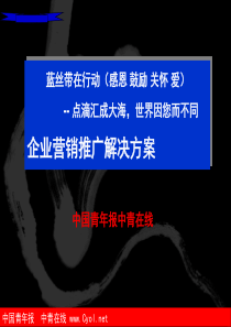 中国青年报蓝丝带分冠名赞助回报公关案--vita413