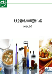 雀巢太太乐年度公关方案030120