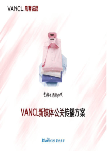 Vancl凡客-蓝色光标新媒体传播公关方案