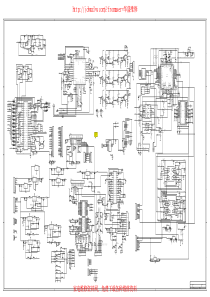 创维背投电视580HD_680HD完整电路图