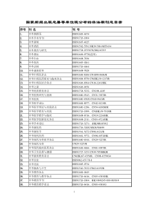 国家新闻出版总署等单位现公布的非法期刊总目录
