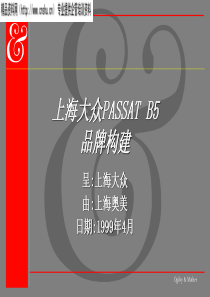 奥美—PASSAT广告提案（PPT45页）
