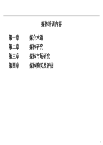 媒介专业术语Media terminology