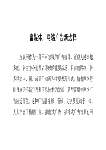 富媒体,网络广告新选择