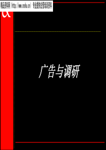 广告与调研（PPT94页）