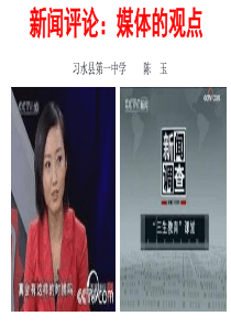 新闻评论：媒体的观点