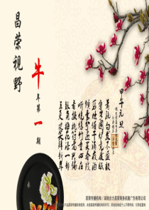 第13期昌荣媒体传播视野