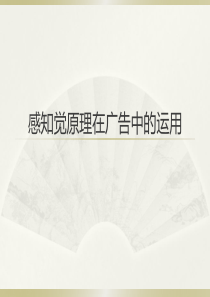 认知心理与广告心理学 感知觉原理与注意