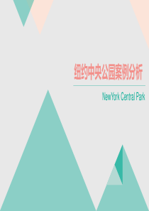 纽约中央公园案例分析