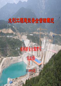 水利工程建设安全监管概述(XXXX)