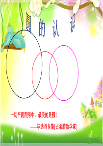 圆的认识PPT