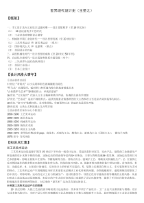 世界现代设计史(王受之)-搜集-笔记-重点-背诵提示-部分复习题[1]