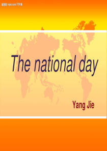 中国传统节日简介The-national-day