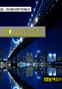 2019广州天健上城营销策略报告173P精品文档