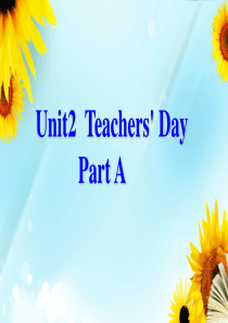 闽教版小学英语五年级上U2-A