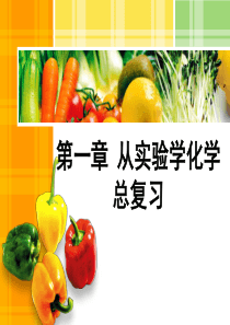 高一化学必修一第一章总复习
