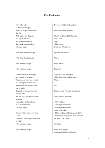 Ella-Enchanted魔法灰姑娘中英文台词