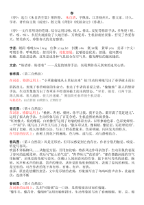 七年级上册语文知识点整理