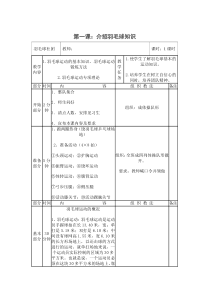 羽毛球课程教案全