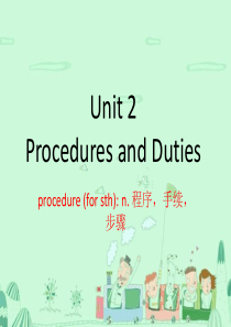 unit2procedures-and-duties