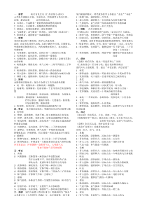 七版教材考研中医内科学核心笔记