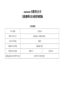 双重预防机制道路危险货物运输企业危险源辨识及风险管控