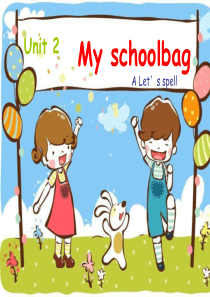 新版PEP四年级英语上册Unit-2-Lets-spell