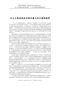 什么力量使我成为国内最大的手套经销商
