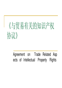与贸易有关的知识产权协定