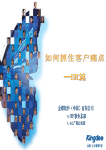 如何抓住客户痛点-HR篇