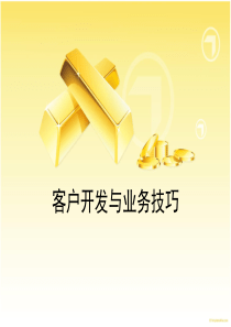 客户开发与业务技巧