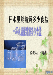 小学科学说课课件