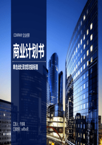 项目介绍ppt模板