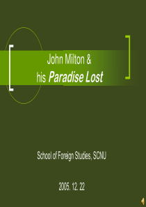英国文学-John-Milton-&his-Paradise-Lost