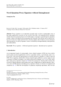 没有纠缠量子代理签名Novel-Quantum-Proxy-Signature-without-En
