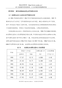 第四部分 国内和湖南地区乳品市场需求分析