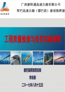 工程质量检查与处罚实施细则