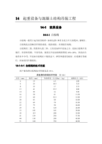第五版建筑施工手册-11《起重设备与溷凝土结构吊装工程》