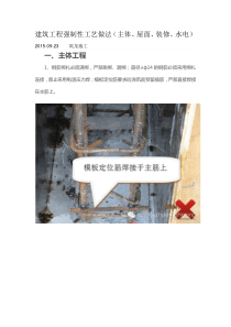 建筑工程强制性工艺做法（DOC38页）