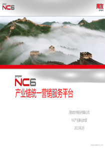 1产业链统一营销服务平台