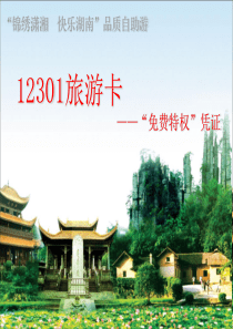 2301旅游服务卡产品说明