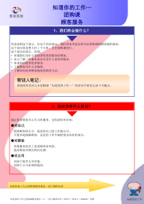 乐购培训卡团购课-顾客服务